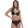 image:imageBody Glove Womens Smoothies Marlee Solid High Waist Solid Bikini Bottom SwimsuitSmoothie Black
