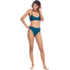 image:imageBody Glove Womens Smoothies Marlee Solid High Waist Solid Bikini Bottom SwimsuitSmoothie Prussian