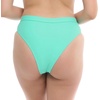 image:imageBody Glove Womens Smoothies Marlee Solid High Waist Solid Bikini Bottom SwimsuitSmoothie Sea Mist
