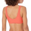 image:imageBody Glove Womens Smoothies May Solid Bikini Top Swimsuit with Peekaboo Front Bow DetailSunset