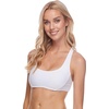 image:imageBody Glove Womens Standard Smoothies Sasha Solid Strappy Back Scoop Bikini Top SwimsuitSmoothies Snow