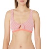 image:imageBody Glove Womens May Bikini Top Swimsuit with Peekaboo Front Bow DetailEdge Geometric Texture