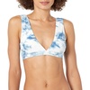 image:imageBody Glove Womens Rumor Deep V Bikini Top SwimsuitCloud Blue Rib