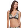 image:imageBody Glove Womens Rumor Deep V Bikini Top SwimsuitSamoa Black