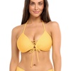 image:imageSmoothies Baby Love Bikini TopBody Glove Womens Standard Smoothies Baby Love Solid Molded Cup Triangle Pushup Bikini Top