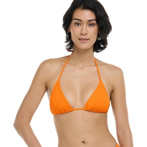 image:imageBody Glove DITA Slider Triangle Bikini Top SwimsuitComo Textured Orange