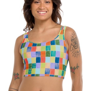 image:imageBody Glove Womens Azelie Crop Bikini Top SwimsuitAloha Vibes