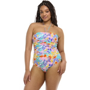image:imageBody Glove Womens Julia Bandeau Style One Piece SwimsuitFloret Floral