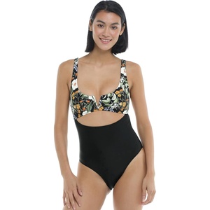image:imageBody Glove Womens Julia Bandeau Style One Piece SwimsuitFlowery Skies