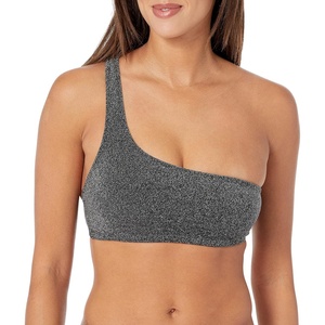 image:imageBody Glove Womens Malia One Shoulder Bikini Top SwimsuitStardust Sparkle