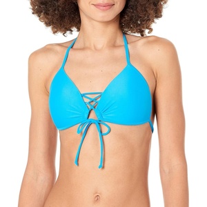 image:imageBody Glove Womens Smoothies Baby Love Solid Molded Cup Push Up Triangle Bikini Top SwimsuitCoastal