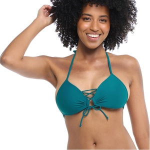 image:imageBody Glove Womens Smoothies Baby Love Solid Molded Cup Push Up Triangle Bikini Top SwimsuitKingfisher