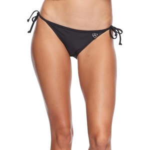 image:imageBody Glove Womens Smoothies Side Tie Bikini Bottom Black XSmallBlack