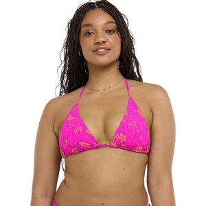 image:imageBody Glove Womens Standard Shanaya Slider Triangle Bikini Top SwimsuitPuako Hawaiin Floral