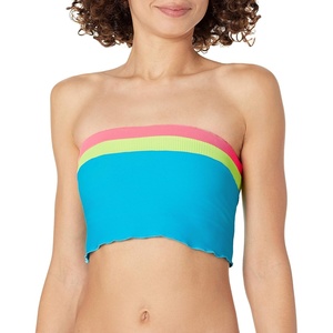 image:imageBody Glove Womens Sunrise Tube Bikini Top SwimsuitNeon Blue