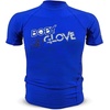 image:imageBody Glove  Juniors Basic Fitted Short Sleeve Rash GuardRoyal