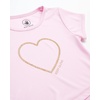 image:imageBody Glove Baby Girls Tracksuit Set  3 Piece Hoodie TShirt and Joggers 12M4TGrey Tie DyePink