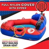 image:imageBody Glove Marvel Spiderman 2 Person  Water Skiing Inflatable Towable Deck Tube  Towable Tubes for Boating