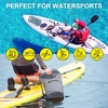 image:imageBody Glove Rolltop Waterproof Dry Bag with Zippered Front Pocket 10 Litre Dry Storage Bag for Beach Boating Camping Hiking BlueBlack10LGrey MelangeBlack