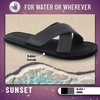 image:imageBody Glove Sunset Sandals  Womens Sandals Beach Flip Flops for Women Womens Pool Shoes Boat Shoes Beach Essentials Beach Shoes for WomenBlackRhino
