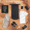 image:imageBody Glove Waterproof Dry Bag with Adjustable Strap 5L10L Roll Top Dry Storage Sack for Boating Watersports Fishing and Camping RED10LBLACK