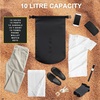 image:imageBody Glove Waterproof Dry Bag with Adjustable Strap 5L10L Roll Top Dry Storage Sack for Boating Watersports Fishing and Camping RED10LBLACK