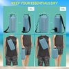 image:imageBody Glove Waterproof Dry Bag with Adjustable Strap 5L10L Roll Top Dry Storage Sack for Boating Watersports Fishing and Camping RED10LBLUE