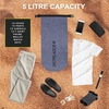 image:imageBody Glove Waterproof Dry Bag with Adjustable Strap 5L10L Roll Top Dry Storage Sack for Boating Watersports Fishing and Camping RED10LGREY