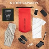 image:imageBody Glove Waterproof Dry Bag with Adjustable Strap 5L10L Roll Top Dry Storage Sack for Boating Watersports Fishing and Camping RED10LRED