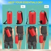 image:imageBody Glove Waterproof Dry Bag with Adjustable Strap 5L10L Roll Top Dry Storage Sack for Boating Watersports Fishing and Camping RED10LRED