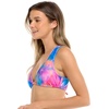 image:imageBody Glove Womens Milo Deepv Bikini Top SwimsuitIridescence
