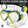 image:imageBody Glove Youth Aquatic Cove Mask Snorkel and Fins Set