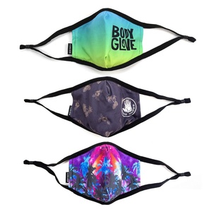 image:imageBody Glove 3Piece Mens Reusable Breathable Face Mask Set  Neon