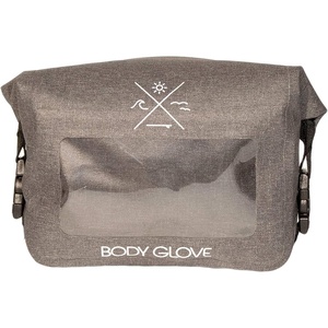 image:imageBody Glove Costa Unisex Waterproof Hip Fanny Pack Sling for Running Hiking Gym Beach wAdjustable Belt Clear Phone PocketHeather Grey