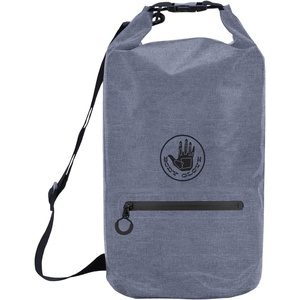 image:imageBody Glove Rolltop Waterproof Dry Bag with Zippered Front Pocket 10 Litre Dry Storage Bag for Beach Boating Camping Hiking BlueBlack10LBlueBlack