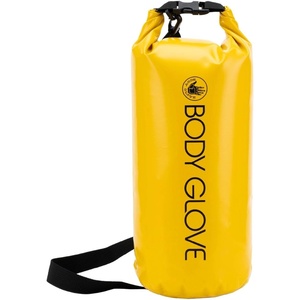 image:imageBody Glove Waterproof Dry Bag with Adjustable Strap 5L10L Roll Top Dry Storage Sack for Boating Watersports Fishing and Camping RED10LYELLOW