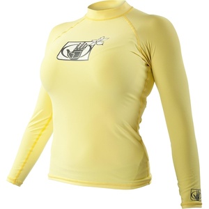 image:imageBody Glove Wetsuit Co Womens Basic Fitted Long Arm RashguardButter