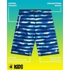image:imageBody Glove Boys Swim Board Shorts  UPF 50 Quick Dry Boys Swim Trunks Bathing Suit Kids Swimwear with PocketsSizes 818Blue Clouds