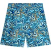 image:imageBody Glove Boys Swim Board Shorts  UPF 50 Quick Dry Boys Swim Trunks Bathing Suit Kids Swimwear with PocketsSizes 818Blue Orange Marble