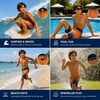 image:imageBody Glove Boys Swim Board Shorts  UPF 50 Quick Dry Boys Swim Trunks Bathing Suit Kids Swimwear with PocketsSizes 818Navy Orange Dots
