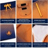 image:imageBody Glove Boys Swim Board Shorts  UPF 50 Quick Dry Boys Swim Trunks Bathing Suit Kids Swimwear with PocketsSizes 818Navy Orange Dots