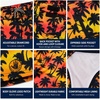 image:imageBody Glove Boys Swim Board Shorts  UPF 50 Quick Dry Boys Swim Trunks Bathing Suit Kids Swimwear with PocketsSizes 818OrangeRed Palm Trees