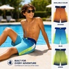 image:imageBody Glove Boys Swim Board Shorts  UPF 50 Quick Dry Boys Swim Trunks Bathing Suit Kids Swimwear with PocketsSizes 818Royal Yellow Dots