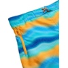 image:imageBody Glove Boys Swim Board Shorts  UPF 50 Quick Dry Boys Swim Trunks Bathing Suit Kids Swimwear with PocketsSizes 818TurquoiseOrange Squares