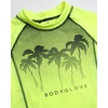 image:imageBody Glove Boys Swim Set  4 Piece UPF 50 Swim Trunks and Rash Guard for Boys Kids Swimwear Set Sizes 412OrangeYellow Palm Trees