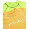 image:imageBody Glove Boys Swim Shirt  2 Pack UPF 50 Quick Dry Sun Protection Short Sleeve Rash Guard for Boys Kids Swimwear 2T14LimeOrange