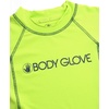 image:imageBody Glove Boys Swim Shirt  2 Pack UPF 50 Quick Dry Sun Protection Short Sleeve Rash Guard for Boys Kids Swimwear 2T14LimeOrange