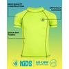 image:imageBody Glove Boys Swim Shirt  2 Pack UPF 50 Quick Dry Sun Protection Short Sleeve Rash Guard for Boys Kids Swimwear 2T14NavyLime