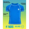 image:imageBody Glove Boys Swim Shirt  2 Pack UPF 50 Quick Dry Sun Protection Short Sleeve Rash Guard for Boys Kids Swimwear 2T14RoyalWhite