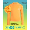 image:imageBody Glove Boys Swim Shirt  2 Pack UPF 50 Sun Protection Quicky Dry Long Sleeve Rash Guard for Boys Kids Swimwear 2T14OrangeYellow